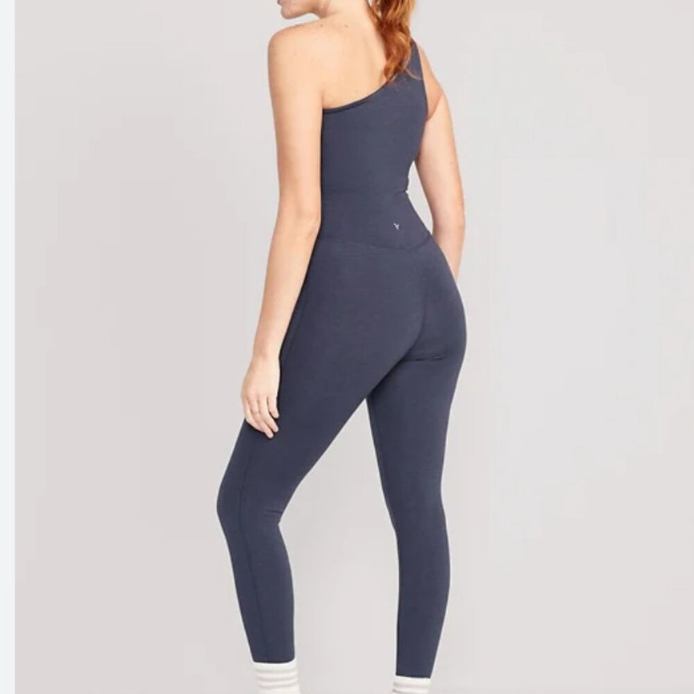 OLD NAVY Active Powerchill One Shoulder bodysuit Mesium